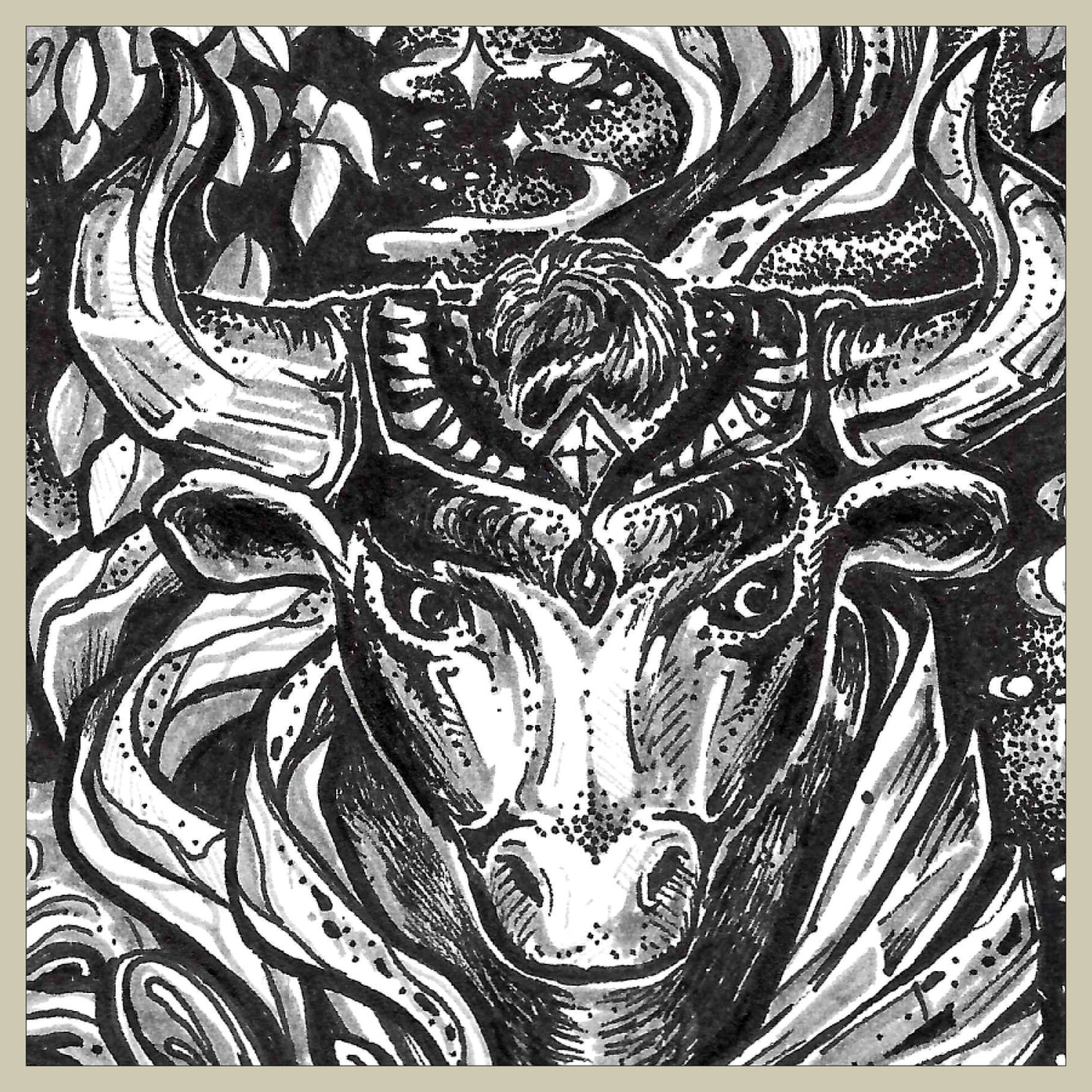 TAURUS - zodiac art print